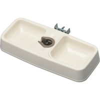 アイリスオーヤマ IRIS 324430 給餌給水器ハンガー付き ベージュ KH320 1個