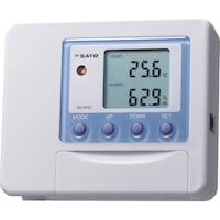 佐藤計量器製作所 佐藤 温湿度変換器 指示計のみ デジタル出力RS485 (892004)