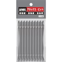 アネックスツール アネックス パワービット10本組 両頭+2×110 (マグネットなし)