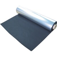 菊地シート工業 菊地 TS片面アルミ・ガラスクロス貼り耐炎フェルト TSAGF095019 1巻