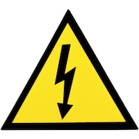 パンドウイットコーポ PANDUIT ISO警告ラベル ロールタイプ 感電注意