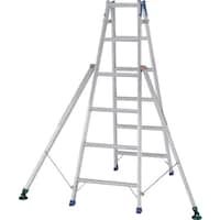 アルインコ住宅機器 アルインコ アウトリガー付き幅広踏ざん60mm長尺専用脚立 MXB270FT 1台
