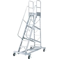 ピカコーポレイション PiCa アルミ合金製移動式作業台 DWSD型 2.4m DWSD240AS 1台