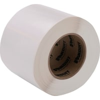 パンドウイットコーポ PANDUIT 熱転写プリンタ用旗型ラベル ポリエステル(超粘着性) 白 印字部縦9.5mmx横25.4mm 2500枚入り F100X150AJT