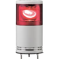 シュナイダーエレクトリック シュナイダー アローシリーズ 赤 φ100 積層式LED回転灯+ブザー