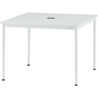 TOKIO オフィスデスク 角型 間口900×奥行900×高さ720mm ホワイト RM990W 1台