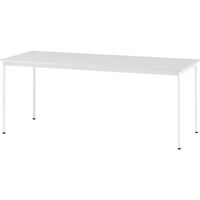 TOKIO オフィスデスク 角型 間口1800×奥行750×高さ720mm ホワイト RM1875W 1台