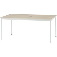 TOKIO オフィスデスク 角型 間口1500×奥行900×高さ720mm ナチュラル RM1590NR 1台