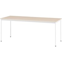 TOKIO オフィスデスク 角型 間口1800×奥行750×高さ720mm ナチュラル RM1875NR 1台