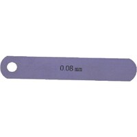 DIA DIA 一般品すきまゲージリーフ 0.08X75