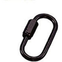 水本 水本 ステンレス 高級ミニチェーン用リングキャッチブラック 線径2.5mm