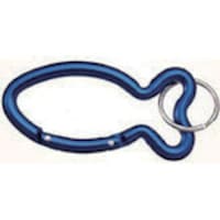 水本 水本 リング アルック サカナ ブルー 長さ71×幅35mm ARE6B 1個