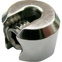 水本 水本 ステンレス シングルクリップ 適合ワイヤー径5ー6mm