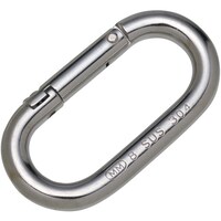 水本 水本 ステンレス オーバルキャッチ 線径6mm長さ40mm