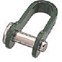 水本 水本 ステンレス リベット式シャックル(グリーン) 長さ17mm幅5mm PS3GR 1個