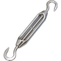 水本 水本 ステンレス 枠式ターンバックル(フック&フック)SUS316捻子径1分5厘