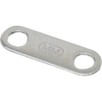 水本 水本 ステンレス Uボルト用楕円プレート ピッチ3