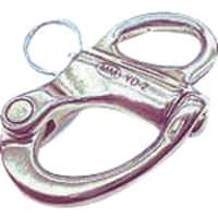 水本 水本 ステンレス 固定スナップシャックル 全長102mm