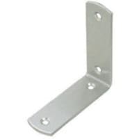 水本 水本 ジョイント金具 ステンレス コーナー金具(丸)ヘアーライン 幅16mm 長さ90mm