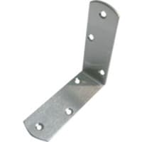 水本 水本 ジョイント金具 ステンレス コーナー金具(丸)ヘアーライン 幅25mm 長さ120mm KLR25120 1個