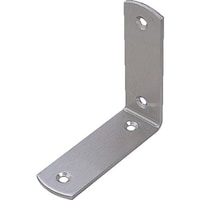 水本 水本 ジョイント金具 ステンレス コーナー金具(丸) 幅25mm 長さ60mm KLR2560 1本