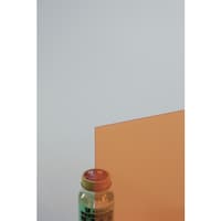 ヒカリ 光 エンビ板 オレンジ透明 1×300×450mm EB4319 1個