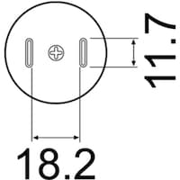 白光 白光 ノズル TSOL 18mmX10mm
