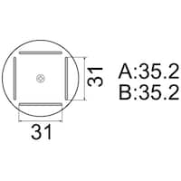 白光 白光 ノズル QFP 35mmX35mm A1203B 1個