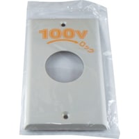 アメリカン電機 アメリカン電機 エンプラプレト 引掛小穴1ケ用 P:101 100V 1141N100 1枚