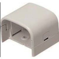 未来工業 未来 連結ソケットモールダクト用 規格:モールダクト70型 グレー MDR70G 1個