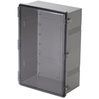 タカチ電機工業 タカチ 防水・防塵ボックス 透明/ホワイトグレー 400×600×231 BCAP406023T 1台