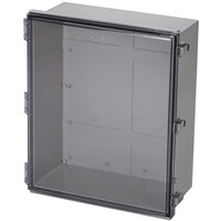 タカチ電機工業 タカチ 防水・防塵ボックス 透明/ホワイトグレー 530×630×255 BCAP506025T 1台