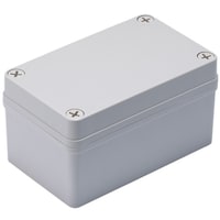 タカチ電機工業 タカチ 防水・防塵ボックス ホワイトグレー 80.5×130×70