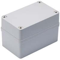 タカチ電機工業 タカチ 防水・防塵ボックス ホワイトグレー 80×130×85