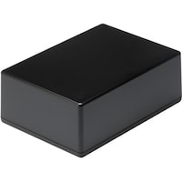 タカチ電機工業 タカチ ビス止めプラケース W125×H65×D175 ブラック