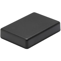 タカチ電機工業 タカチ ビス止めプラケース W50×H15×D70 ブラック TW527B 1個