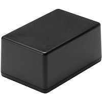 タカチ電機工業 タカチ ビス止めプラケース W70×H50×D105 ブラック