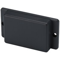 タカチ電機工業 タカチ 足付難燃性プラケース W50.4×H17×D70 ダークグレー