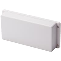 タカチ電機工業 タカチ 足付難燃性プラケース W86×H35×D170 オフホワイト