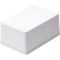 タカチ電機工業 タカチ ビス止め難燃性プラケース W70×H50×D105 オフホワイト