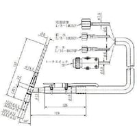 ダイヘン DAIHEN TIG溶接トーチ 水冷200アンペア 8m AW208 1本