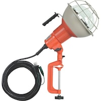 ハタヤリミテッド ハタヤ 防雨型作業灯 リフレクターランプ500W 100V接地付10m バイス付