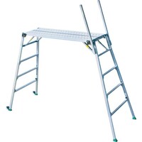 ナカオ NAKAO 可搬式作業台 手がかり棒4本付1.6M GTW164 1台