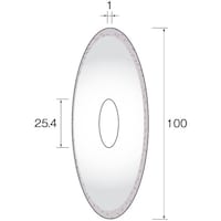 ミニモ Minimo 電着ダイヤモンドブレード Φ100