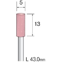 ミニモ Minimo 精密砥石 SP砥粒#100 φ5 (10本入)