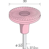 ミニモ Minimo セラミックゴムディスク 金属用#120 φ30 (5枚入)