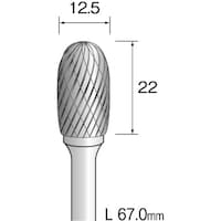 ミニモ Minimo 超硬カッター クロスカット Φ12.5