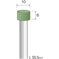 ミニモ Minimo レジンボンドダイヤモンドバー#120 Φ10 JA1453 1本