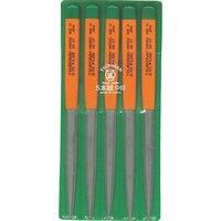 ツボサン ツボサン 組ヤスリ 5本組 腹丸 中目