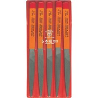 ツボサン ツボサン 組ヤスリ 5本組 刀刃 荒目 KH00501 1S(5本)